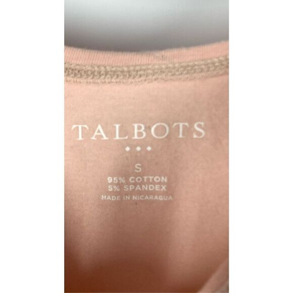 Talbots Women's Straight Hem Pullover Scoop Neck Tank Top Beige Size Small - Picture 4 of 5